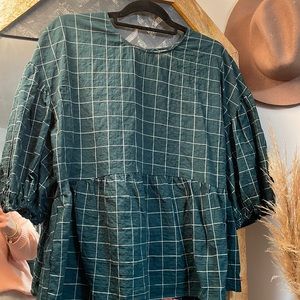 A New Day Oversized Puff Sleeve Blouse